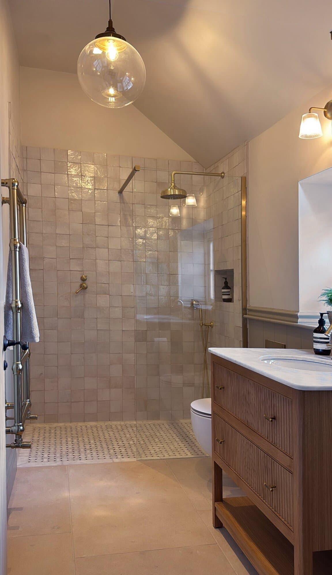 Various edesigns bathroom zellige