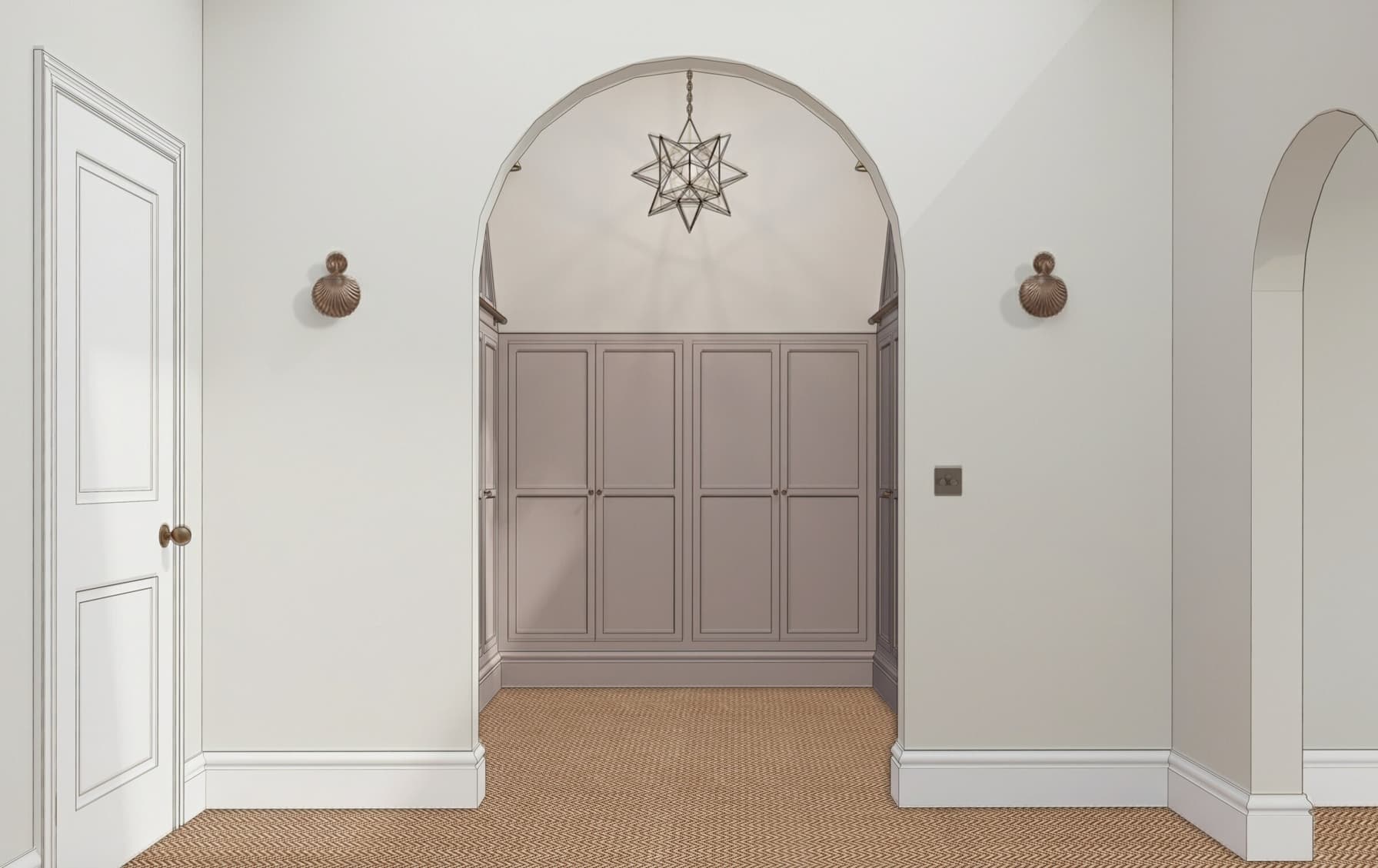 Malt house wardrobe arch