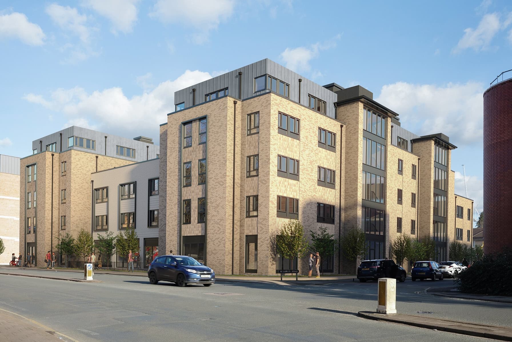 Student housing exterior