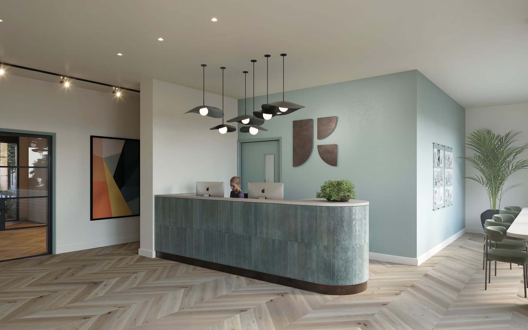 Student housing reception