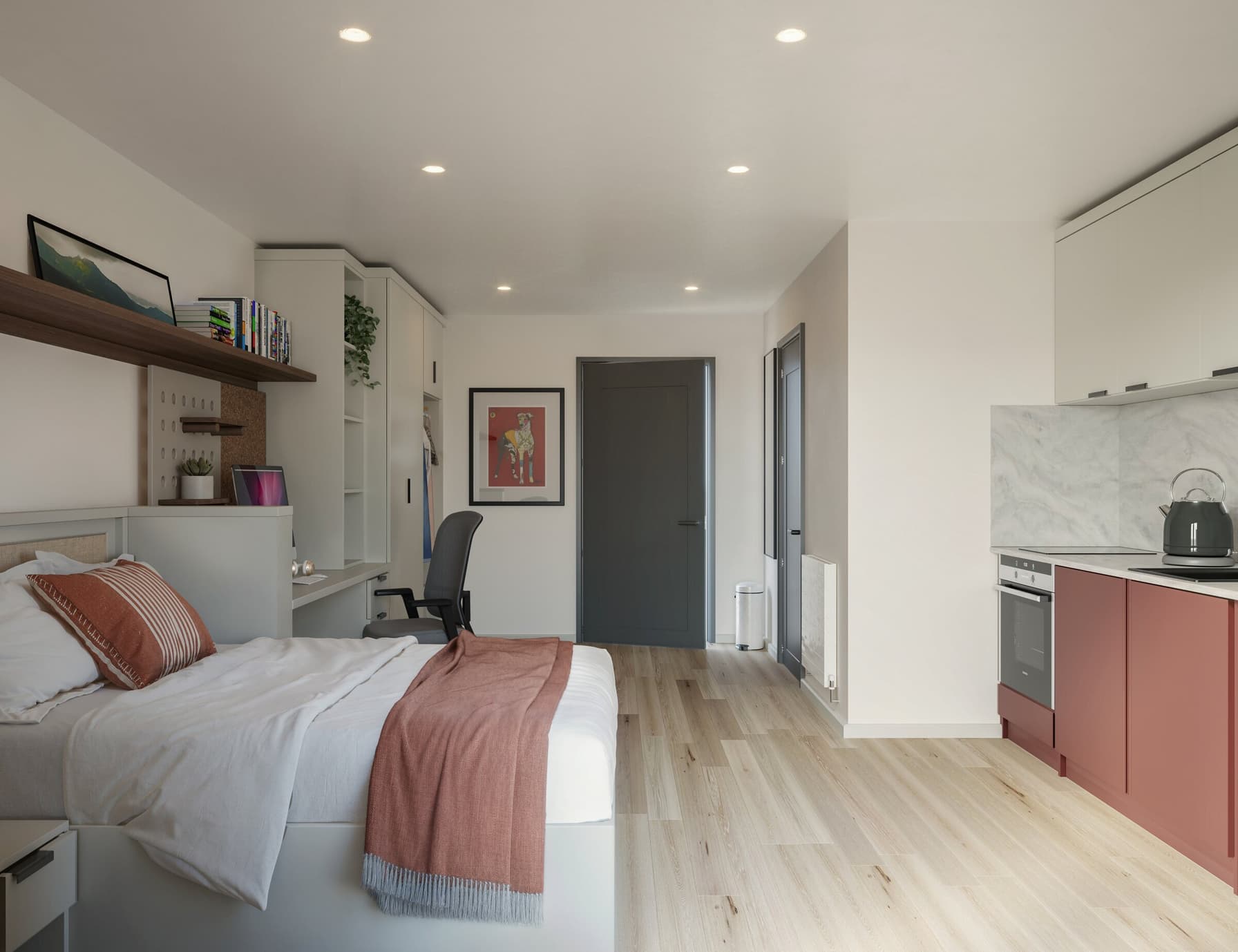 Student housing studio type d